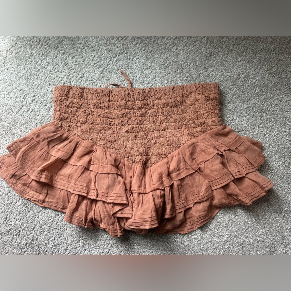 FREE PEOPLE
Fp One Lucia Mini Skirt - Clay Brown - Picture 11 of 12